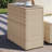  Garden Side Table Beige, Black-624543874