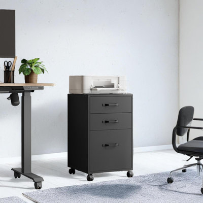 3 Drawers Filing Cabinet by Millwood Pines