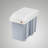 Steel Manual Lift Pull Out Trash Can - 7.4 Gallons