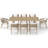 Outdoor 8-person Dining Set With Cushions-737879369-737879375