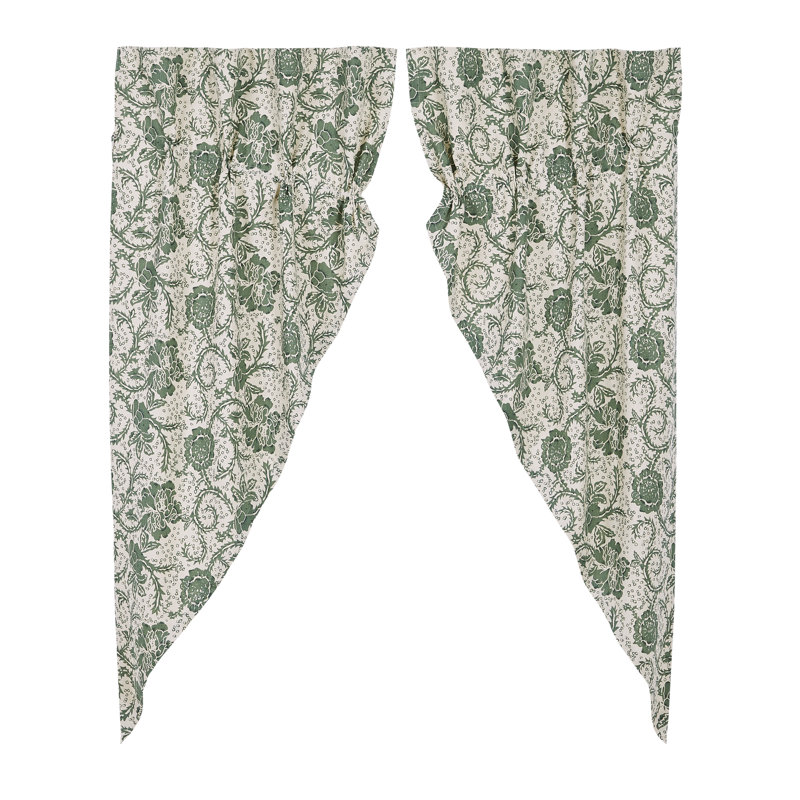 Axminster 100% Cotton Room Darkening Curtain Pair, 36" W x 63" L