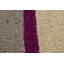 Tapis en laine touffeté à la main à motif géométrique multicolore
