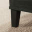 Table basse, finition noire