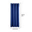 Paire de rideaux avec rideaux superposés de l 63 po x L 52 po pour chambre à coucher-131150445