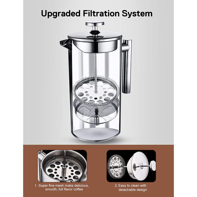 350 Ml Stainless Coffee Filter/plunger Cafetiere
