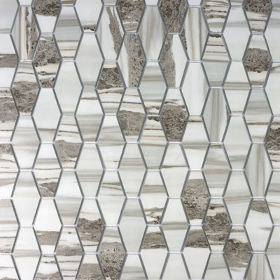 Carreau de mosaïque en verre Art Deco Urban Corteccia