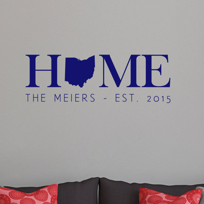 Adhésif décoratif Home State