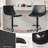 Bar Stools Set of 2, Adjustable Swivel Counter Height Chairs with PU Leather Seat and Footrest-1157371842-1197029289