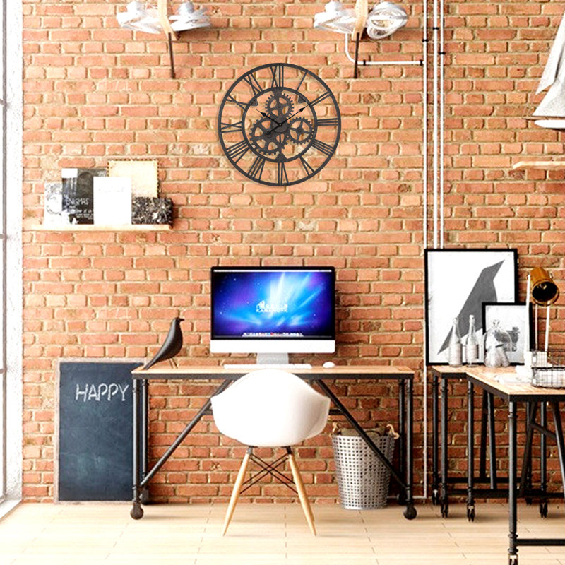 Otto Metal Wall Clock