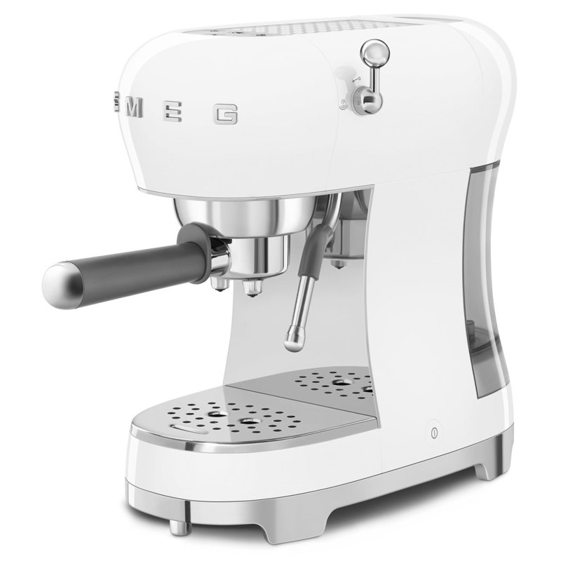 SMEG Manual Espresso Machine, White