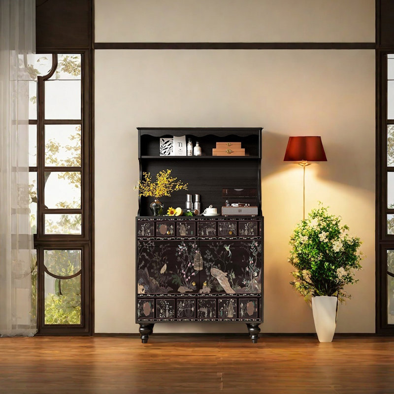 Buffet multi-fonctions rétro de style français