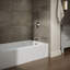Entity 60 In. X 32 In. Alcove Bath With Right Drain-1866384355