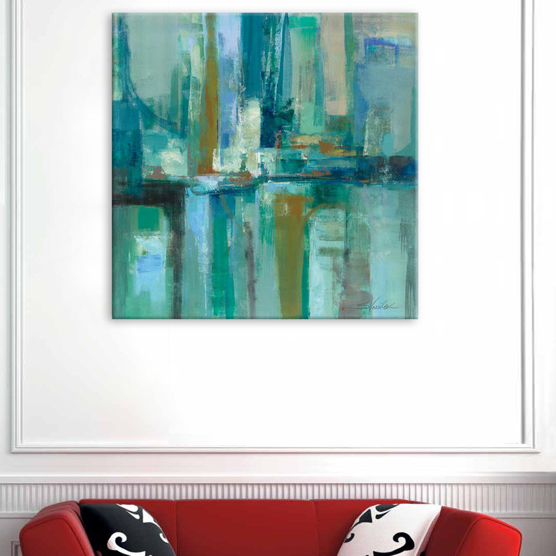 «A Walk in the Rain» par Silvia Vassileva, reproduction sur toile