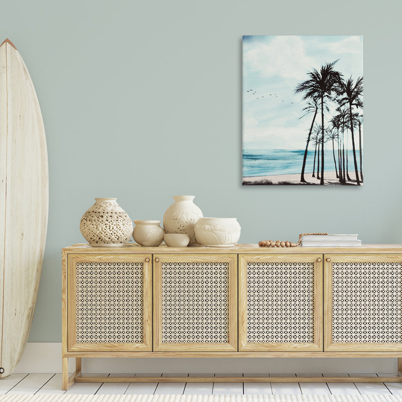 «Summer Beach Silhouette» par Linda Baliko, H 40 po x l 30 po
