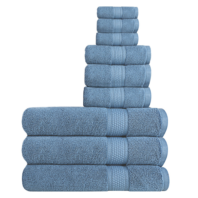 Shaikh - A1HC Premium Multi-Size Bath Towel Set Ultra Soft Quick Dry Super Absorbent Towel Set - Bath Towels, Hand Towels, & Washcloths
