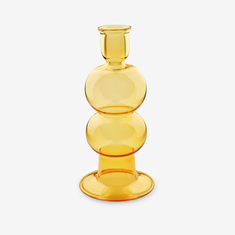 Burnabbie Glass Tabletop Candlestick