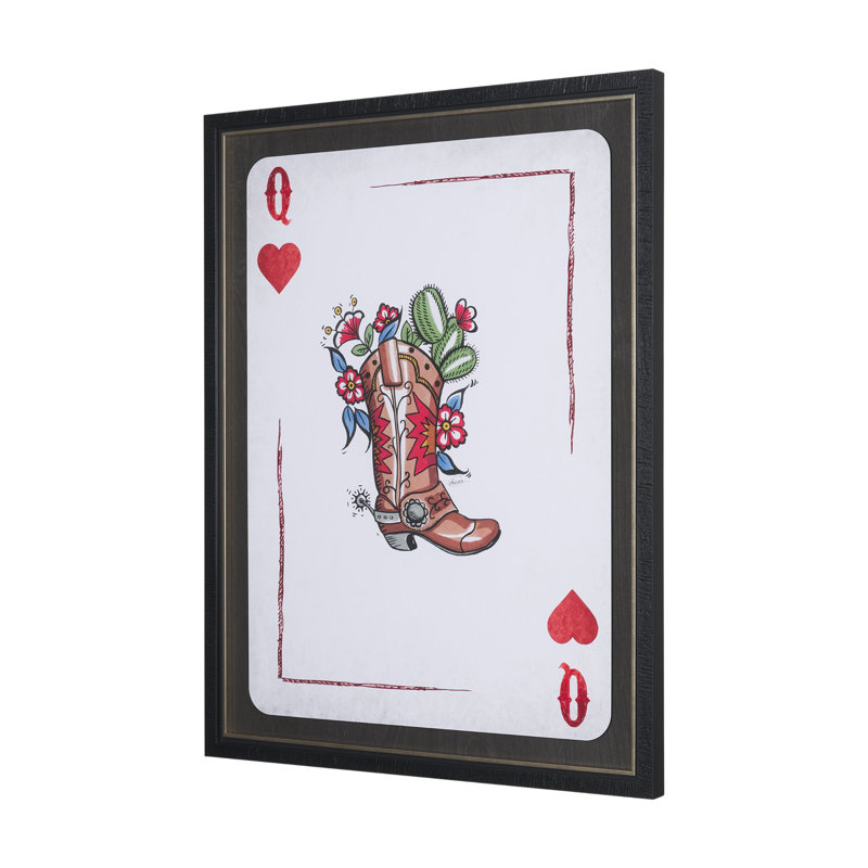 Hinckley West II By Studio, Toile tendue avec cadre Wild West II