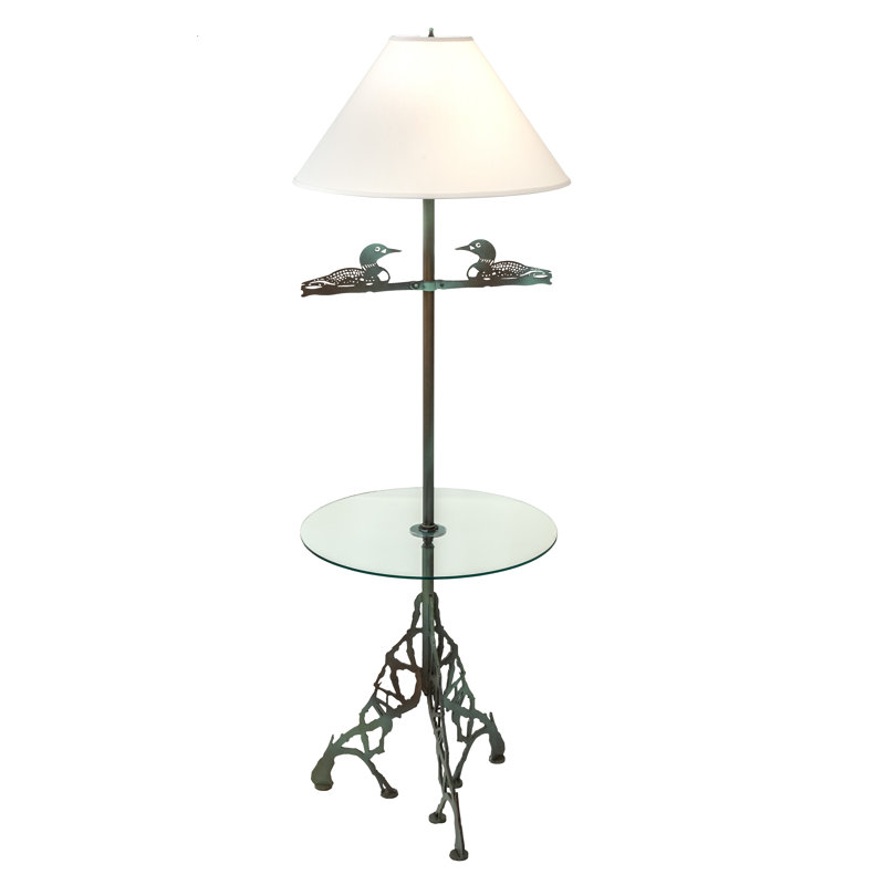 Loon Tray Table Floor Lamp