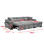 4 Seater Sofa Bed-830018384-816979790