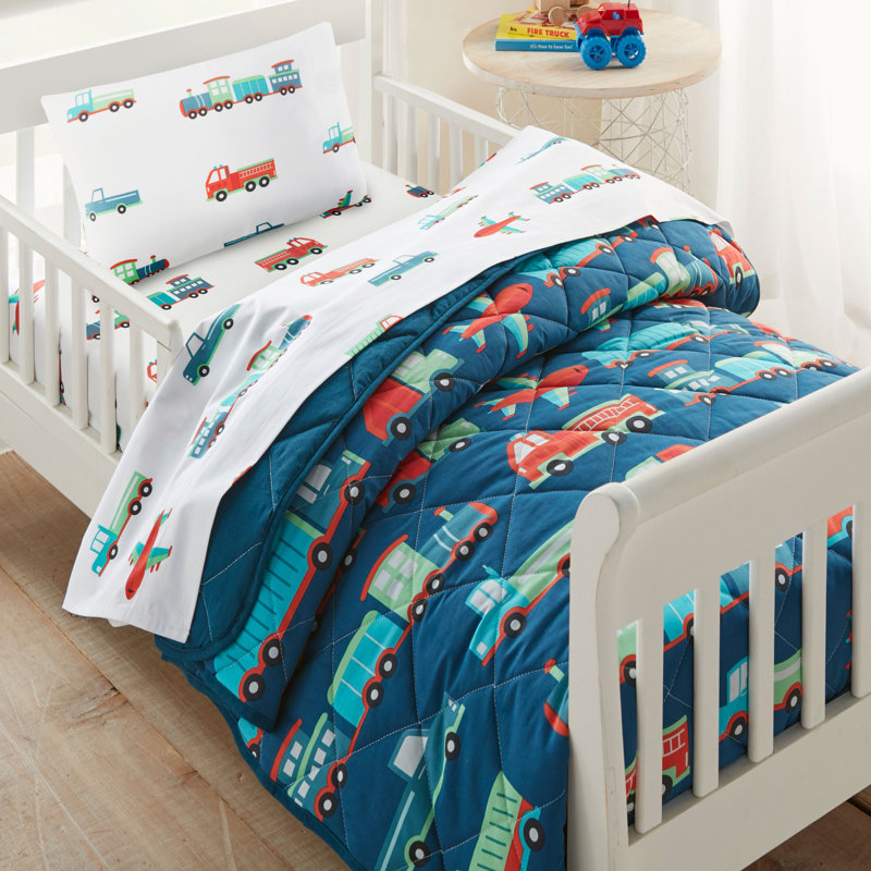 Taie d'oreiller pour tout-petits 100% coton Wildkin - hypoallergénique, douce et respirante - Transport