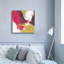 «Epic Graffiti», "Desert Slice 1" par June Erica Vess, art mural sur toile, 37 po x 37 po