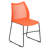 Oliverson Plastic Stacking Lobby Chairs with Honeycomb Backs-485854536-409419449-447234825