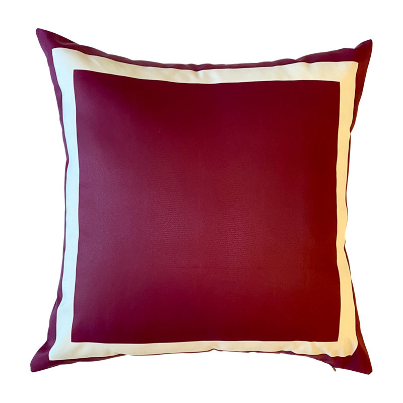 Housse de coussin d'extérieur, Bourgogne