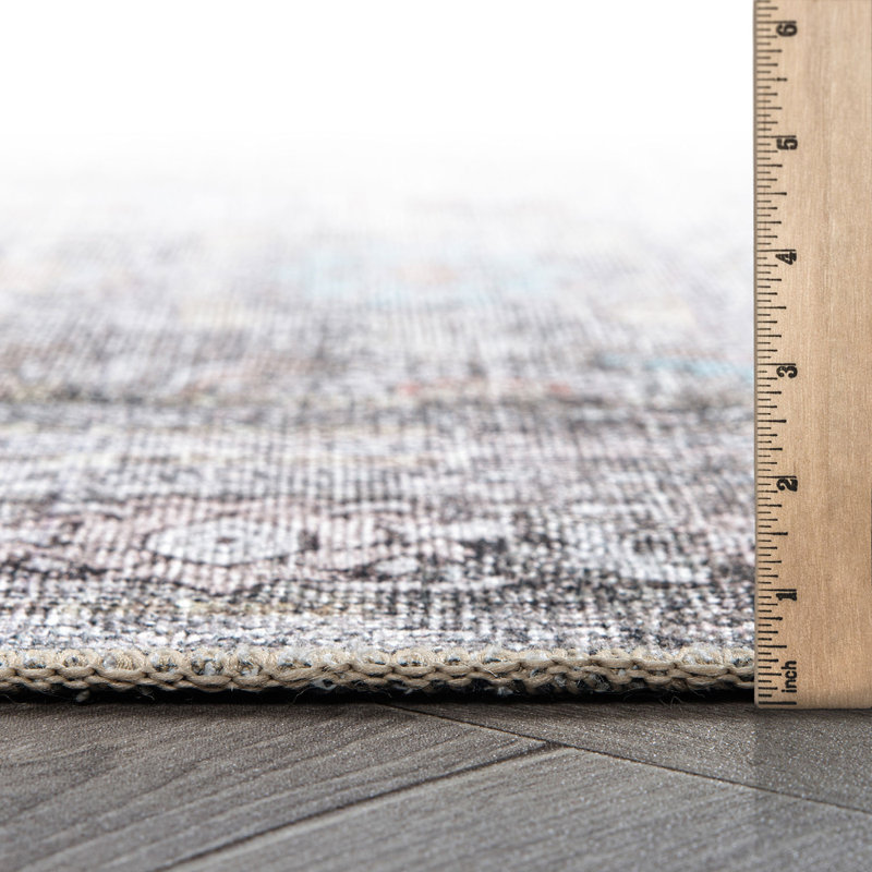 Tapis ivoire / gris Griffey, Runner 2'6" x 12'