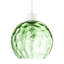 Modern Emerald Green Dimpled Round Glass Pendant Ceiling Light Shade By 