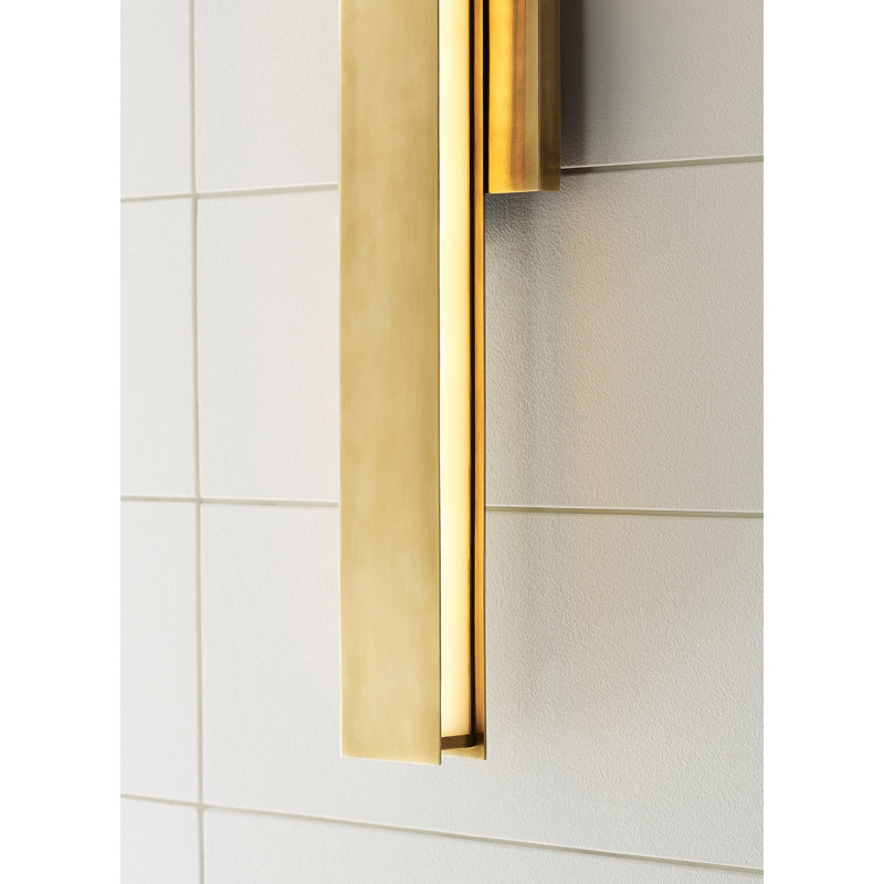 Bau 24 Bath, Natural Brass