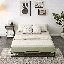 Hayli Low Profile Bed Frame, Heavy Duty Low Bed Frame Metal, Mattress Foundation with Steel Slat Support, No Box Spring Needed, Easy Assembly-1253895623-1253895624-1214413584