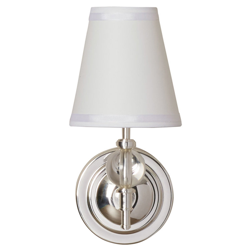 The Muses Calliope Solid Brass Armed Sconce