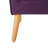 Mid-Century Style Arm Chair In Purple, Extra Comfort With Back Modern Purple Armchair Back, Padded Cushion And Birch Frame