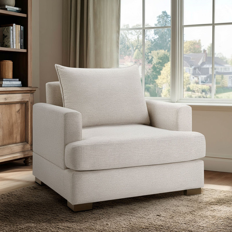 Fauteuil surdimensionné rembourré