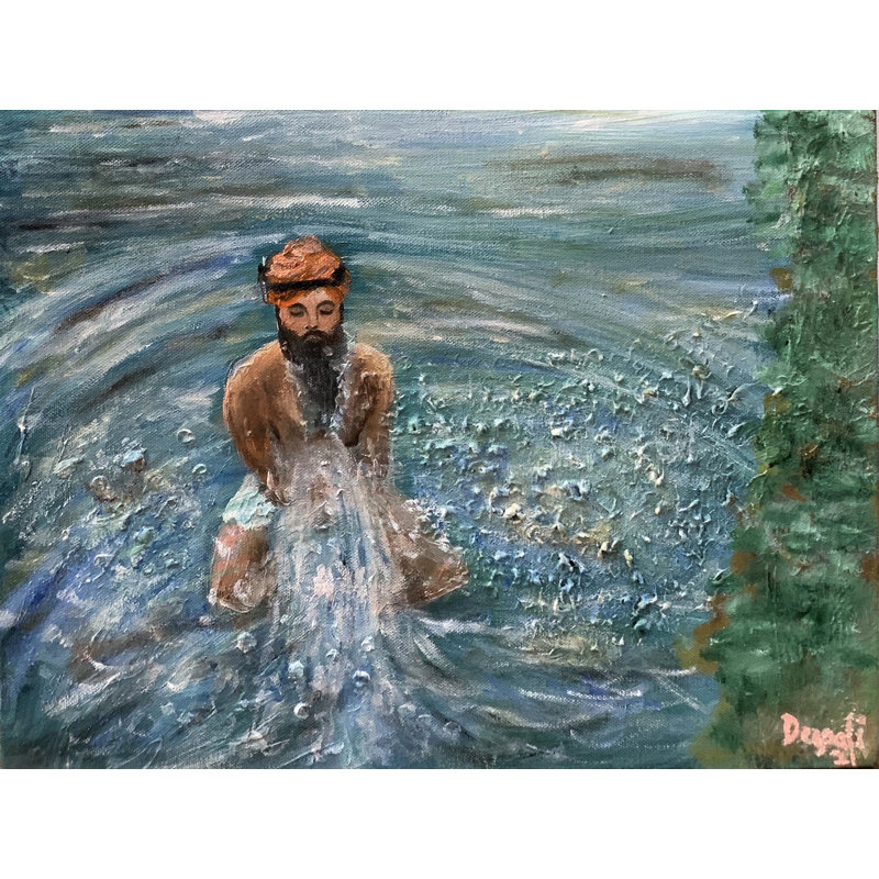 Foi | Peinture par Deepali Bhanushali | Huile sur toile
