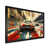 Toile encadrée noire simple