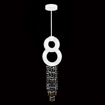 Luminaire suspendu l 10,5 po Capri
