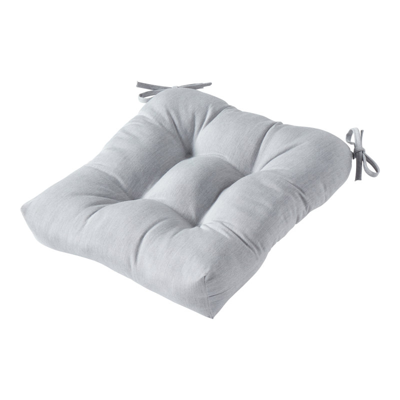Coussin de chaise d'extérieur Royzell Sunbrella, Toile granit