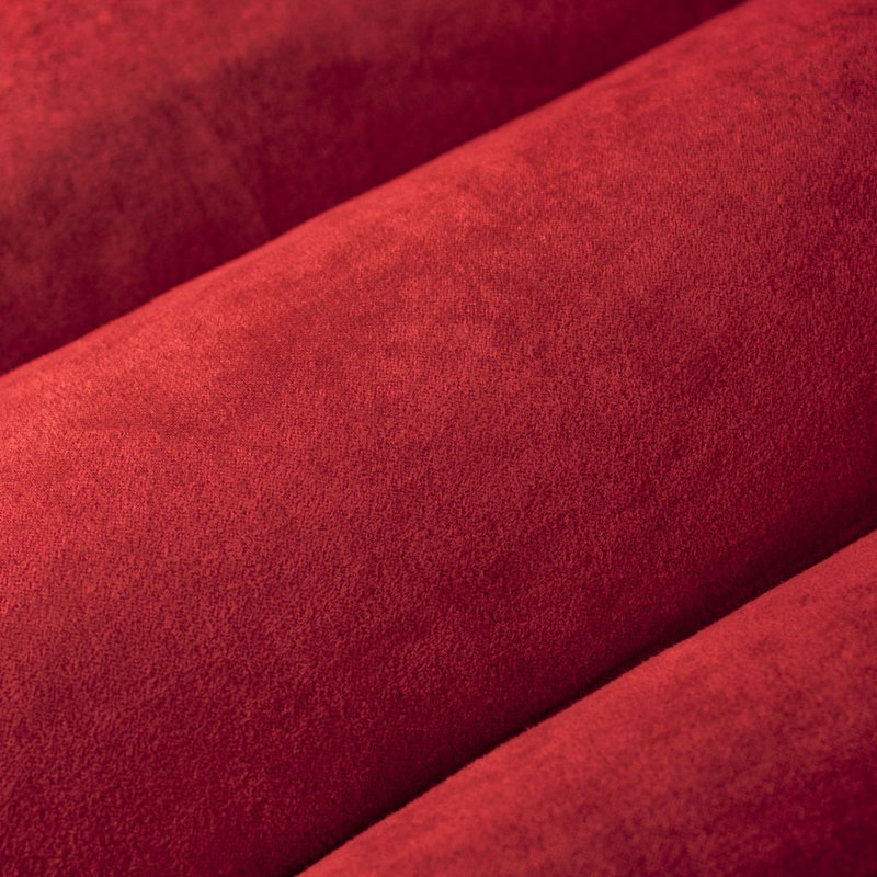 Classic Vail Suede Fabric, Ruby