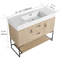 Conception de meuble-lavabo autoportant