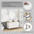 47" Freestanding Bathroom Vanity with Sink