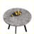 Modern minimalist circular dining table