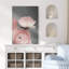 «Delicate Pink Roses Floral Still Life» sur toile-99543667