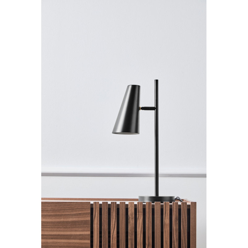 Cono Table Lamp, Black