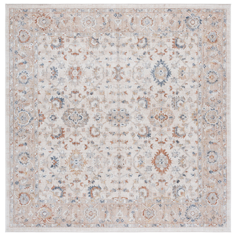 Scarlett 416 Performance Oriental Rug, Square 6'7"