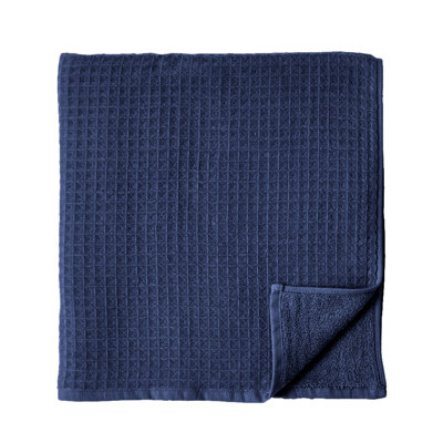 Serviette de bain Waffle Twist Indigo