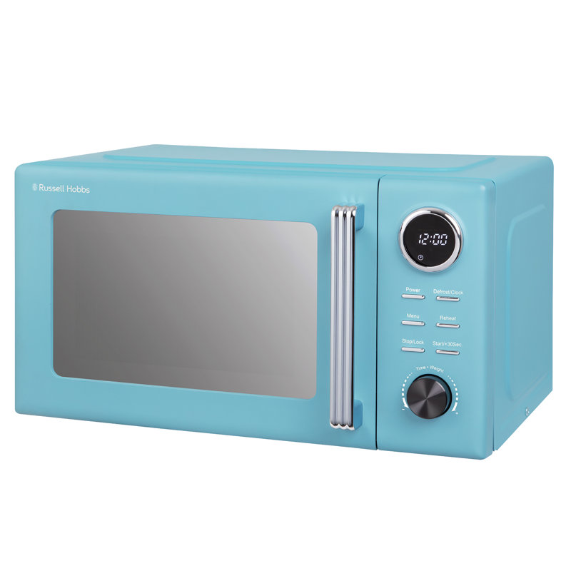 Russell Hobbs Rhmd838rb Hanley 20 Litre Microwave - Retro Blue