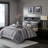 Luxurious Cotton Bedding Set With Decorative Pillows, Reversible And Chic Design