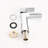 Single-Hole Single-handle Bathroom Faucet with Drain Assembly-59271539