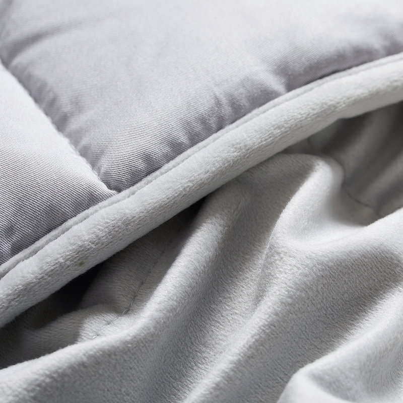 Weighted Lap Blanket Weighted Throw Blanket, Gray